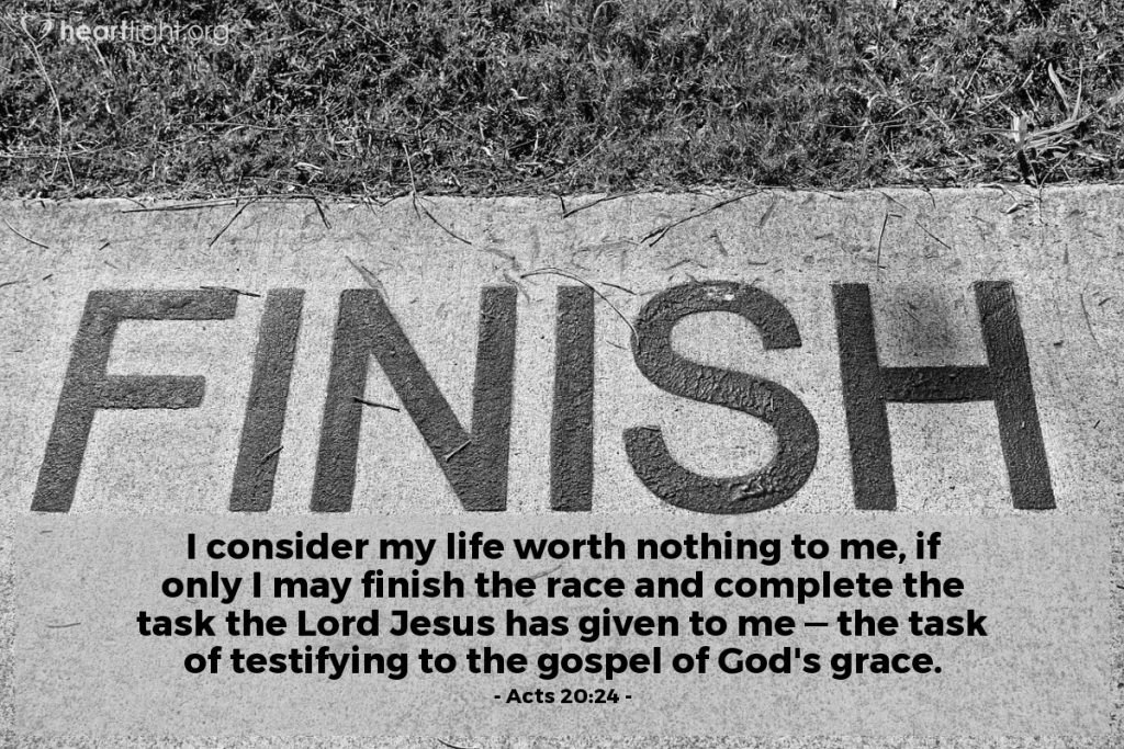 Acts 20:24