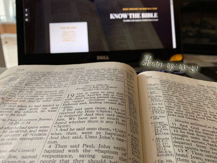 Acts 19:13-41