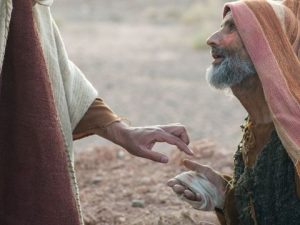 JESUS HEALS A MAN WITH LEPROSY