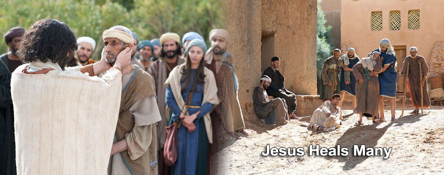 Jesus Heals Many