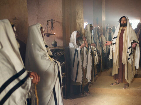 Jesus Preaches in Synagogues