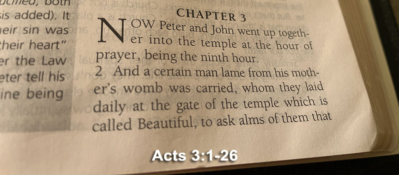 Acts 3:1-26