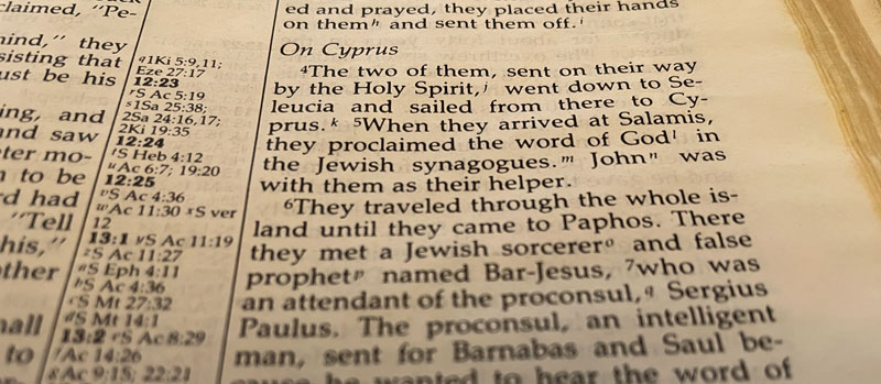 Acts 12:24-13:15