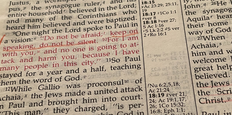 Acts 18:1-22