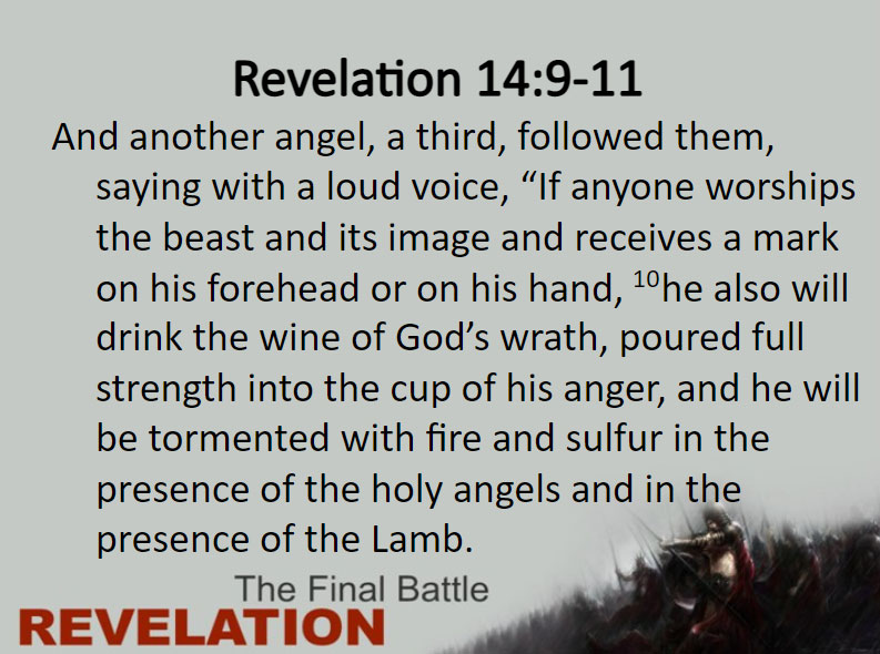 Revelation 14: 9-11