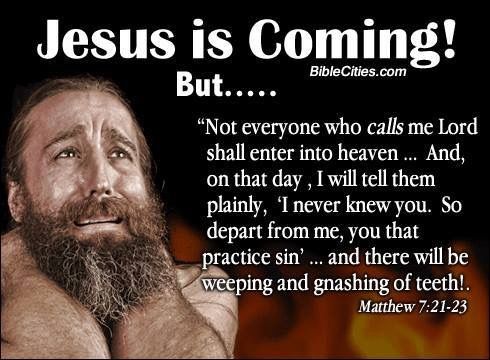 Matthew 7:21-23