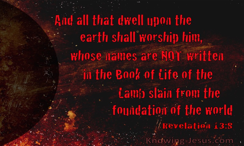 Revelation 13:8
