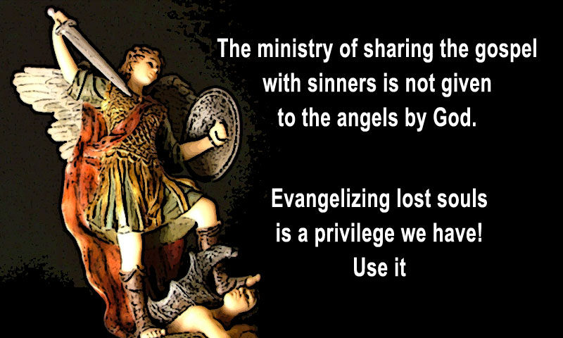 Evangelizing lost souls is a privilege we have.