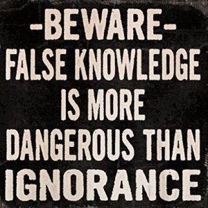 False Knowledge