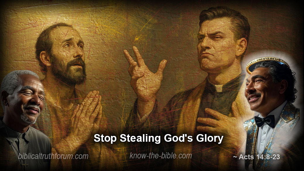True Servants of God Reject Praise