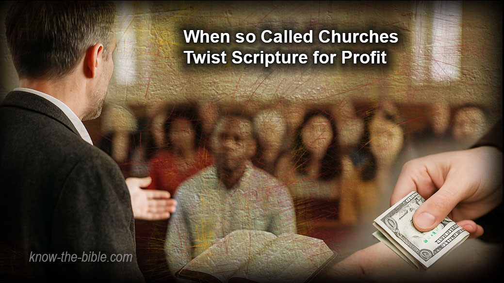 Twist Scripture for Profit