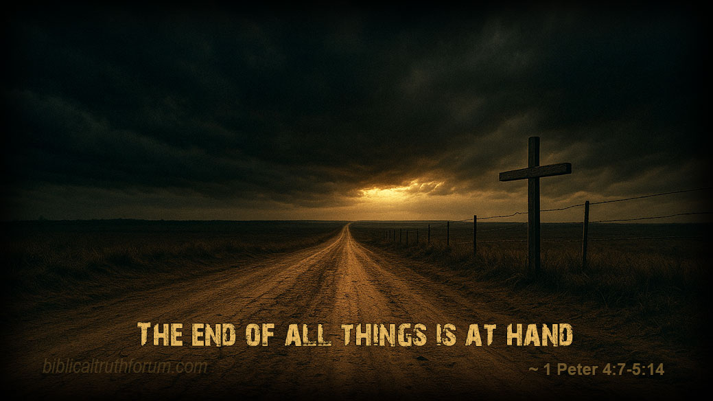 The end of all things is at hand