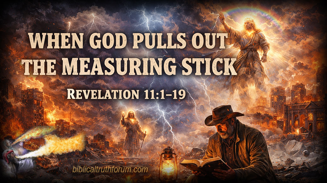 When God Pulls Out the Measuring Stick