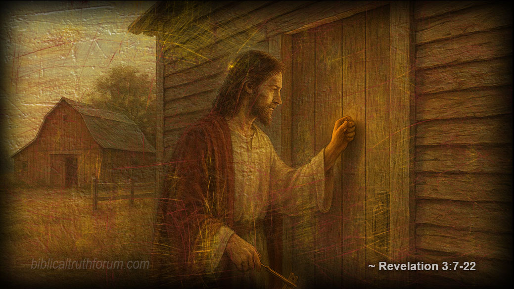 When Jesus Holds the Key and Knocks on the Door