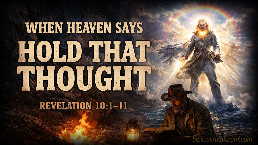 When Heaven Says, “Hold That Thought”