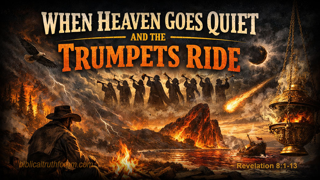 When Heaven Goes Quiet and the Trumpets Ride