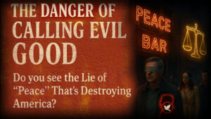 The Danger of Calling Evil Good