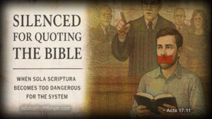 Silenced for Quoting the Bible