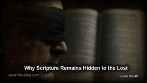 Why don't people understand the Bible when they read it?