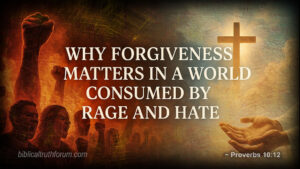 Why Forgiveness Matters in a World Consumed by Rage and Hate